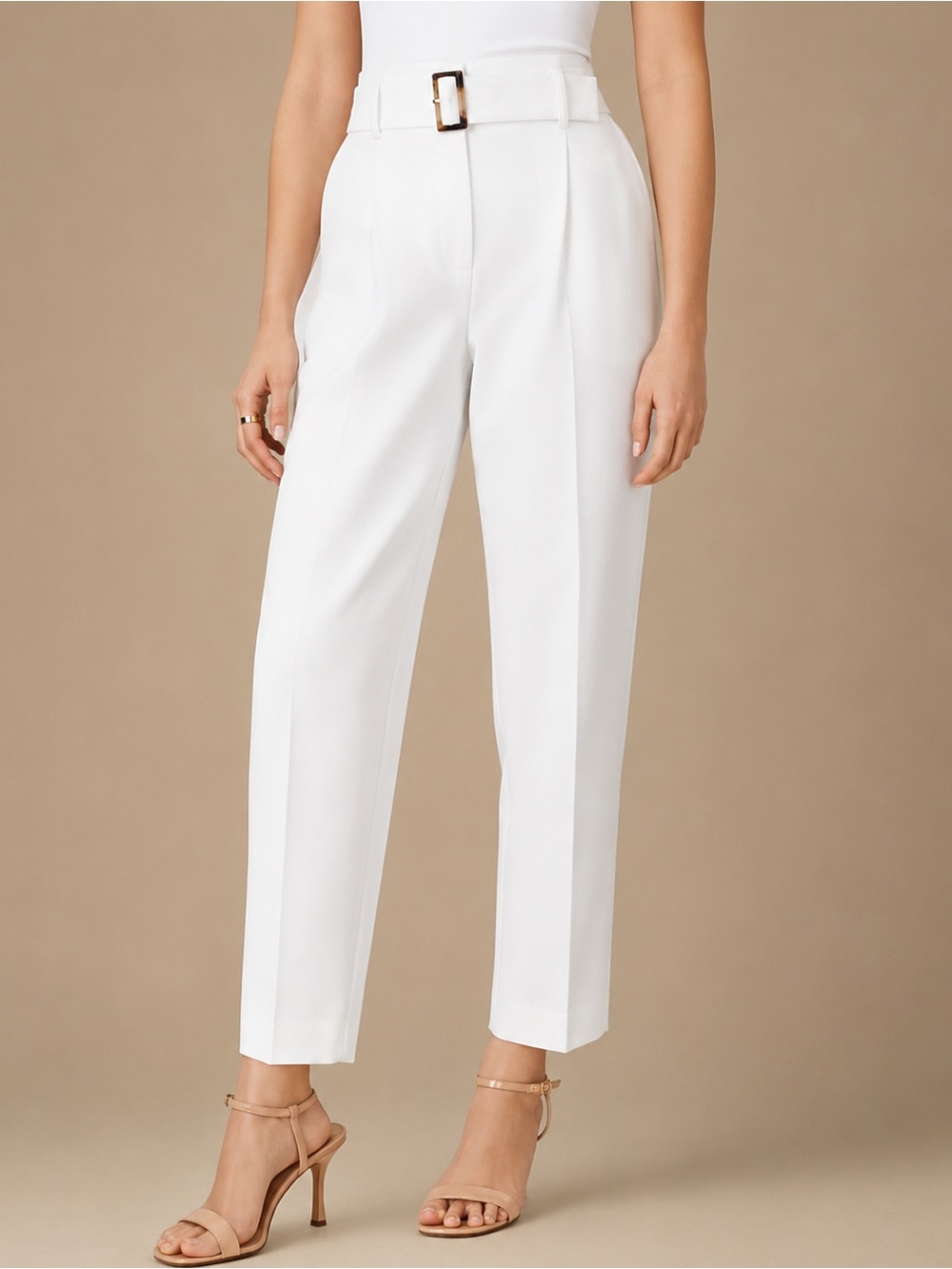 Ann Taylor • The Belted Taper Pant - Curvy Fit - Size 18